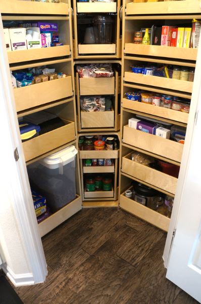 ShelfGenie of Chicago West provides closet pantry shelf services.