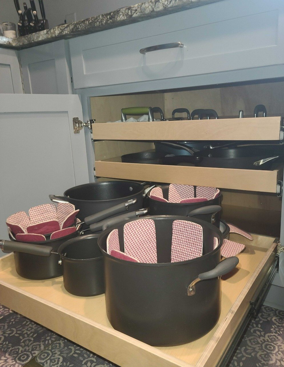 3 layer cabinet