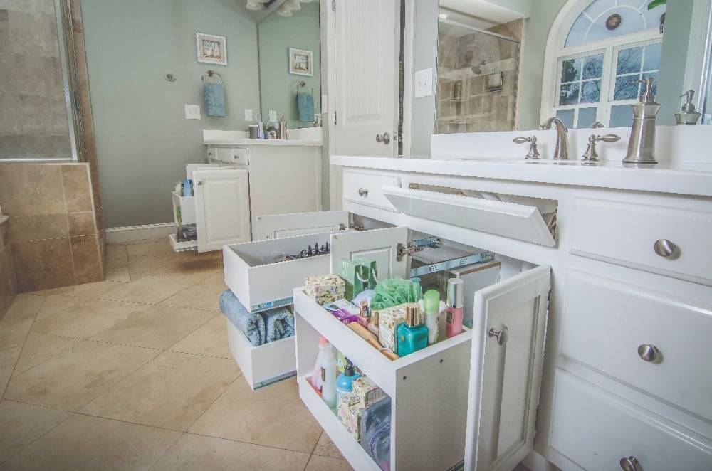 Bathroom Pull Out Shelves