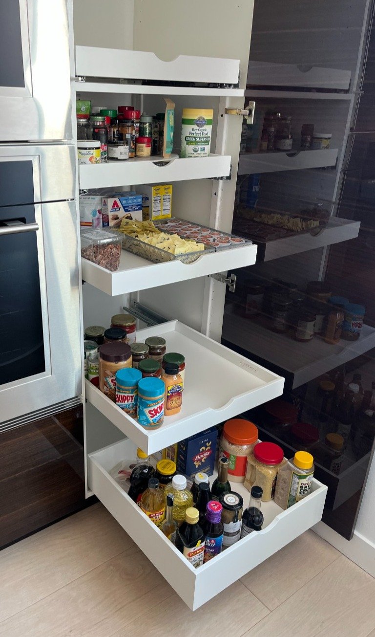 Custom Pantry Storage
