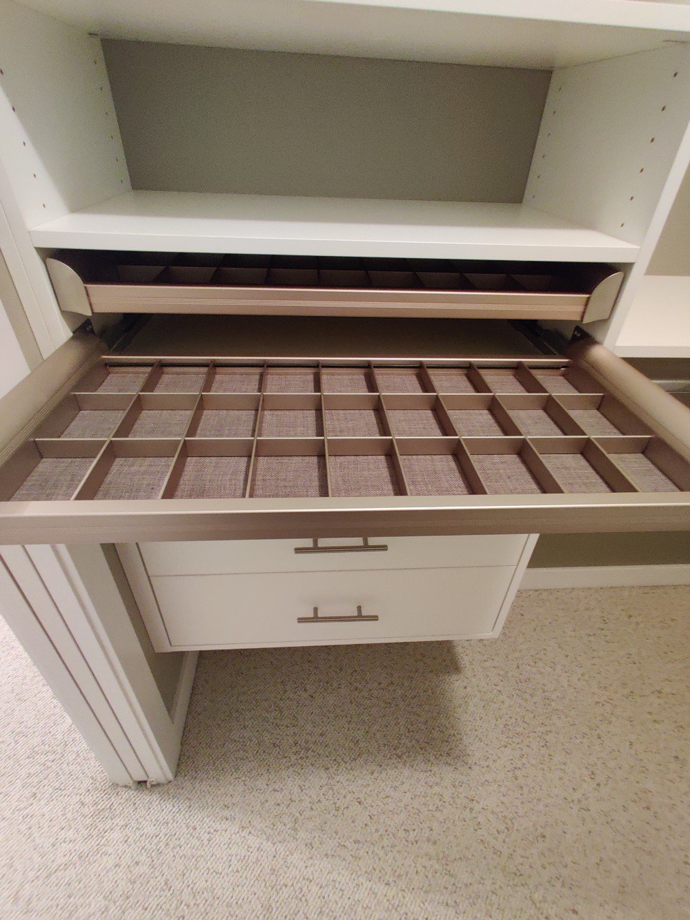 Jewelry Tray Pull Out Shelf