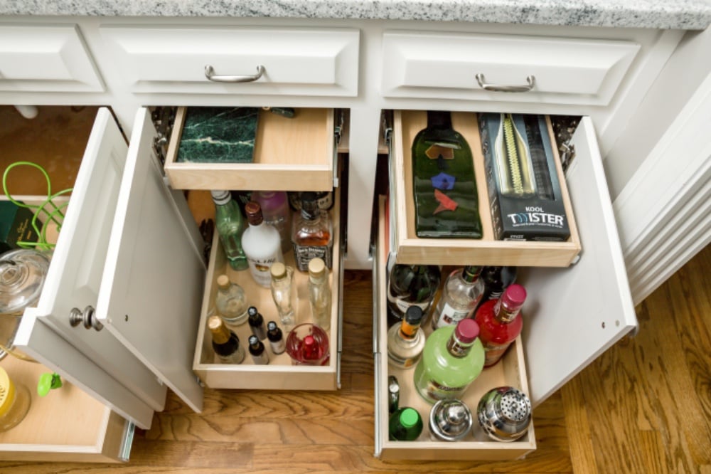 Lower Cabinet Pull Out Shelving