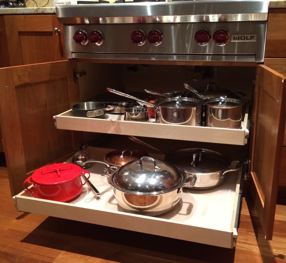 Pots and pan storage