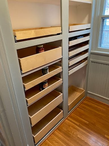 Retrofitting a historical home with a pantry!