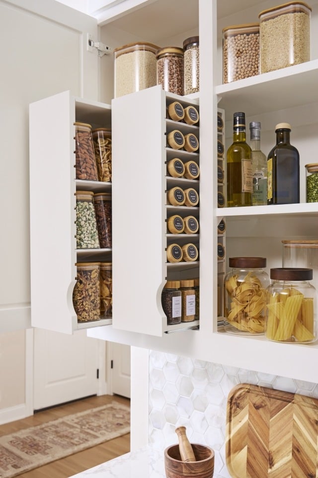 Custom Spice Tower from ShelfGenie of Philadelphia