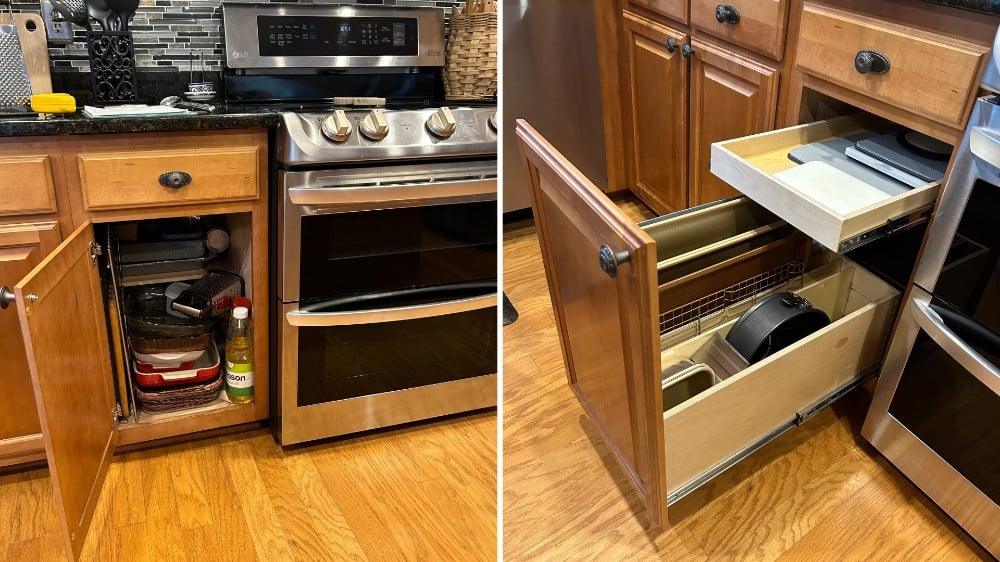 Trays and Tall Items