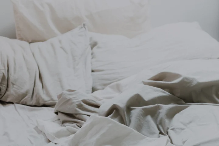 Making the bed