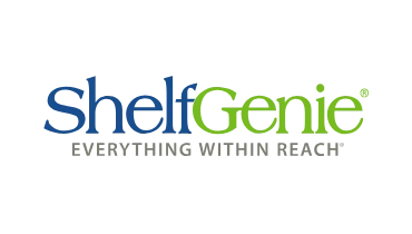 ShelfGenie logo.